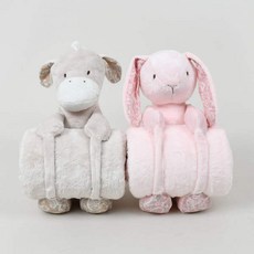 [현대백화점]에뜨와 애착인형담요SET, 루이스(핑크)