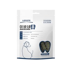  이바네츄 강아지 애견 치석제거 덴탈껌 딸기맛 100g, 9개 