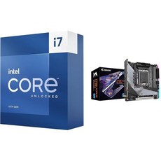 인텔 Core i713700K 게이밍 데스크톱 프로세서 16코어Pcore 8개 Ecore 내장 그래픽 포함 잠금 해제, Intel Core i7-13700K + Z790I A