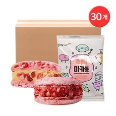 CJ프레시웨이 수제마카롱 딸기 18g x 30개