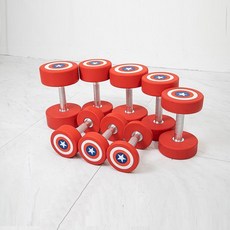 더스크랙 캡틴 우레탄 덤벨 10kg x 2