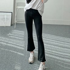 오픈클로젯 노노 밴딩 부츠컷 트레이닝 팬츠