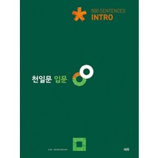 천일문 입문 intro(22)-스프링 제본 가능, 트윈링 [본권만]실버