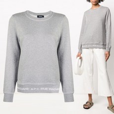 20SS 로고 햄 크루넥 맨투맨 그레이 CIECP F27569 PLA