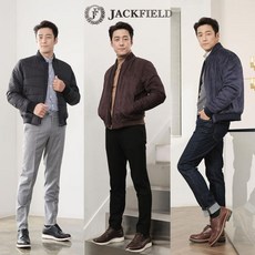 잭필드 [잭필드]남성 스웨이드 보머 패키지 2종