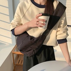 라이몽 남여공용 나일론 메신저 크로스백