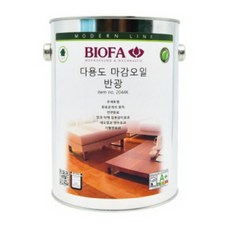 토브맘 비오파 마감오일 2044K - 2.5L 습기침투 및 오염방지로 목재 표면보호, 단품