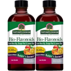 네이처스앤서 고흡수 바이오 플라보노이드 15000mg 액상 액체, 240ml, 2개