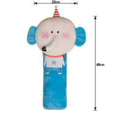 자동차 안전 벨트 커버 코튼 만화 어린이 어깨 자동 베 패딩 스타일링, 3.Elephant
