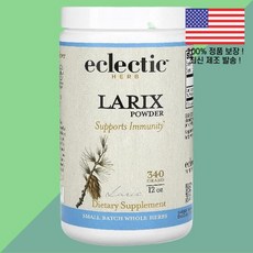 클레틱 허브 라릭스 파우더 가루 분말 12온스 340g Eclectic Herb Larix Powder 12oz, 1개