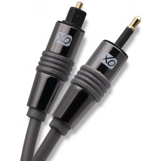 XO Premium 설치 시리즈 Mini TOSLINK to Optical Digital S / PDIF 오디오 케이블 리드 AV-10m-PS4 / 3, 단일상품, 단일상품