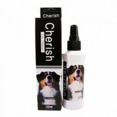 체리쉬 국내산 애견 안구 세정제 120ml 염화벤젤코늄 소듐클로라이드 함유 눈 건강 관리