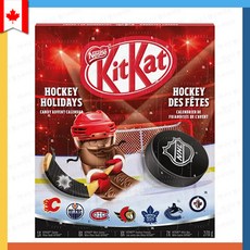 킷캣 어드벤트 캘린더 NHL 2023 KitKat 크리스마스 초콜릿 달력 270g, 1개
