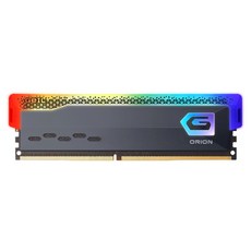 GeIL DDR4 8GB PC4-25600 CL22 ORION RGB 메모리 그레이, 선택하세요, 1개