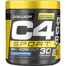 C4 Sport - Pre-Workout-Booster Icy Blue Raspberry (Himbeere) - Zuckerfreies Getr