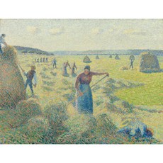 La Récolte des Foins Éragny 편집아트포스터 감성선물 피사로, 그림만(매트지), A6