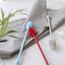 유아 용품 실리콘 위생 젖병 세척 솔 술집 가게 긴물통 감각 텀블러 업소용 페트병 스윙병 기숙사 원룸, 그레이