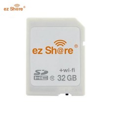 EZ share- WIFI SD 카드 16GB 32GB 무선 Wifi 공유 메모리 클래스 10 카메라 명함 화이트, 3) White 32GB, 1개