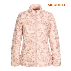 머렐 (라스트사이즈)여성 플라워 프린트 경량 다운점퍼_.5218JD477