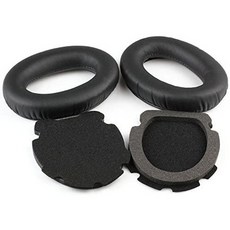 VEVER 1 쌍 교체 용 이어 패드 Bose 이어 패드 용 쿠션 교체 항공 헤드셋 A20 A10 헤드폰 (VEVER 로고 패, One Color_One Size, One Color, 상세 설명 참조0