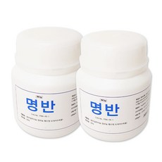 삼현 명반 180g 백반가루 봉숭아물 뱀퇴치 염색 매염제 명반가루, 1개, 2개입