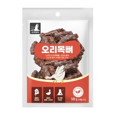 오리날다 오리목뼈 500g 국내산 수제간식 대용량간식, 1개