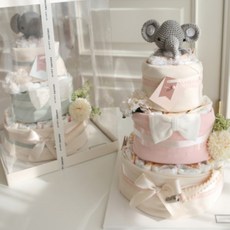 기저귀케이크배냇저고리