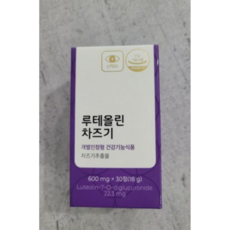 피토틱스 루테올린 차즈기 600mg x 30정, 18g, 1개