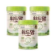 위드맘 바른목장 원유로 만든 분유 2단계, 750g, 3개