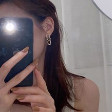 미니골드드롭귀걸이