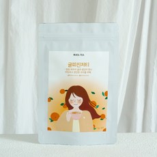 휴일티 제주 귤피생강차 티백, 1g, 20개입, 1개