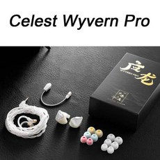 PC이어폰 이어폰마이크 Kinera Celest Wyvern Pro 이어폰 케이블 분리형 붐 마이크 포함 IEM 픽업 게임 라