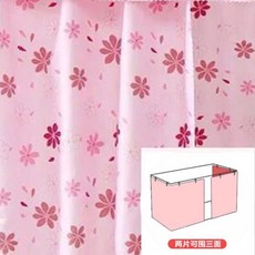 침실캐노피 대학생 침대커튼 침대 상단침대 기숙사 암막커튼 범퍼가드 모기장, C01-기타