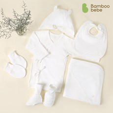 [밤부베베] 화이트크림 GIFT 세트 5종 + 발싸개