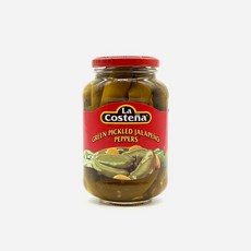 라코스 업소 카페 토핑 용 슬라이스 다이스 통조림 캔 반찬 할라피뇨 페퍼 홀 440g, 1개