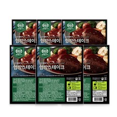[크라제버거] 함박스테이크 120g X 7팩외 모음, 6팩