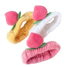 美원정대 복숭아 세안밴드 색상 3종 x2(W6B30C0), 잠깐 옵션 확인요! 핑크