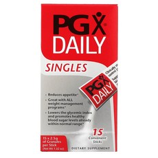 내추럴 팩터스 PGX Daily 싱글스 스틱 15개 개당 2.5g, 한 사이즈, 단색, 2kg