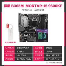 미성 B360MB365M 박격포 메인보드 매치 인텔 I3I5 팔대 구대 C인조가죽 계열, B365M MORTAR_i5 9600