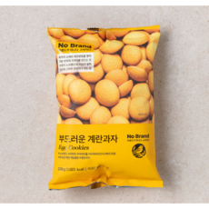 노브랜드 부드러운 계란과자 250g x 3팩 아이들 간식, 3개