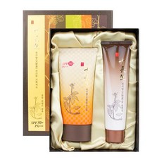 십장생 천지향 선크림SPF50 2종세트(선크림+폼클렌징), 십장생 천지향 선크림SPF50 2종세트(선크림+폼클렌징