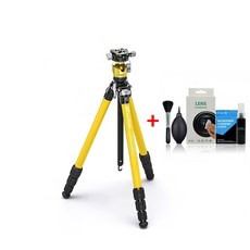 레오포토 Mr.Y 미스터와이 LY-224C+LH-25R + 클리닝 카본 삼각대 옐로우