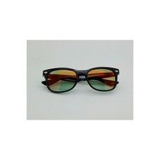 426785 / Ray Ban Jr. RJ 9052S 100/W0 New Wayfarer Black Mirrored Kids Sunglasses