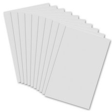 다한진 백색 포맥스판 A3(297mm420mm*2T) 두께2mm DIY용 교재용 미술용, 10개, 2mm 10개, 2mm