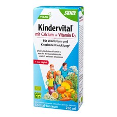 독일 Salus 잘루스 킨더 바이탈 칼슘+비타민D3 어린이 멀티비타민 영양제 250ml, 1개, 독일 salus 바이탈 칼슘 d3 250ml