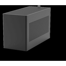 고스트 미니 ITX V1 A4 알루미늄 케이스, 산화흑 + A