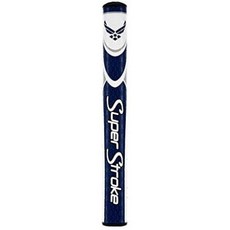 SuperStroke Military Golf Putter Grip (Mid Slim 2.0) Cross-Traction Surface Texture and Oversized, One Color_Air Force, One Color_Air Force, One Color