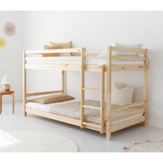 원목 분리형 이층 침대 2층 어린이 아동 낮은 계단형 자매 형제 키즈 아이방