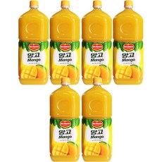 델몬트)망고(특)1.8L, 6개, 1.8L