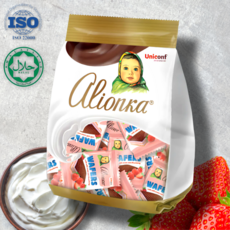 Вафли Alyonka с клубнично-молочным кремом, 200 г